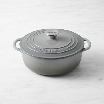 Le Creuset, Kitchen, Le Creuset Rice Pot 3 Qt Enameled Cast Ironbigger  Sizevaporsilver Gray