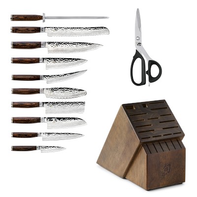 Forged Knives, Knife Block Set, 12 pc Knife Set