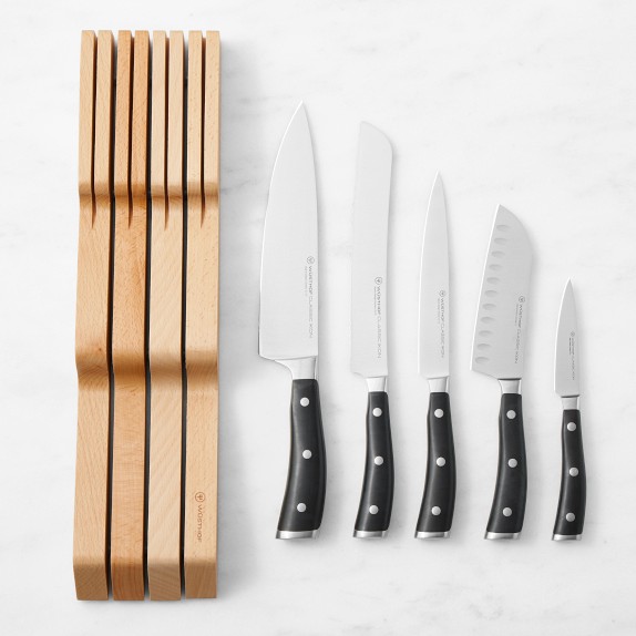 Wüsthof Classic Ikon 6Piece In Drawer Knife Set Williams Sonoma