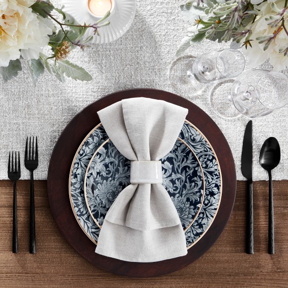 Dark Wood Charger Plate | Williams Sonoma