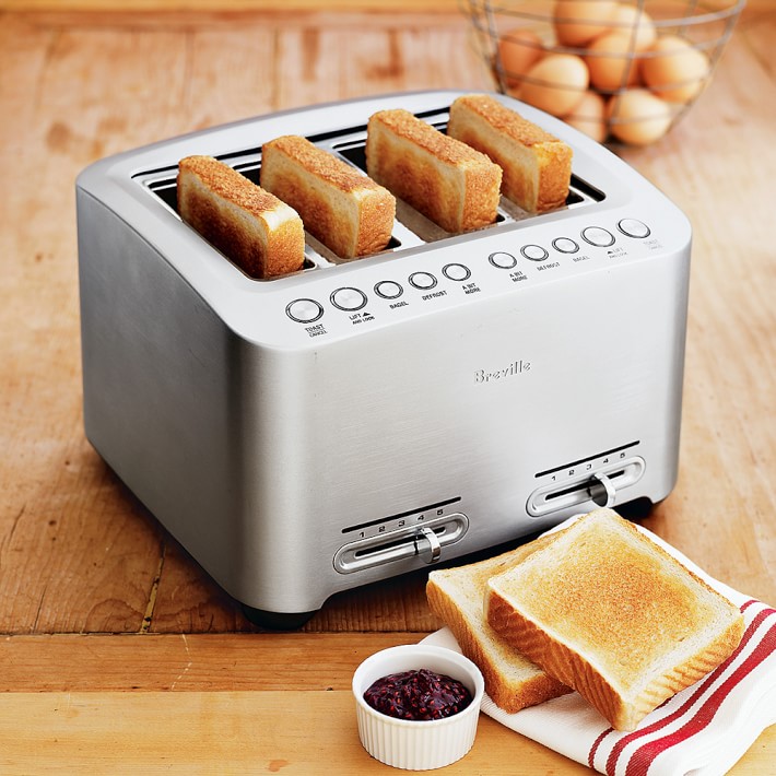 Die-Cast 4-Slice Smart Toaster™
