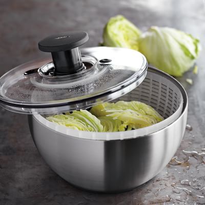 Commercial Electric Stainless Steel Salad Spinner For Vegetables
