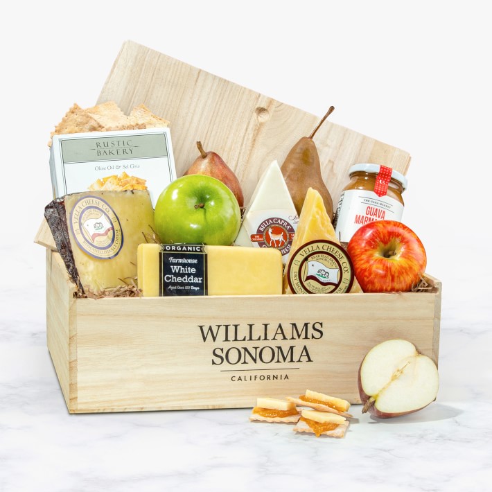 The Premium Rustic Meat & Cheese Gift Crate - Canada & US Delivery