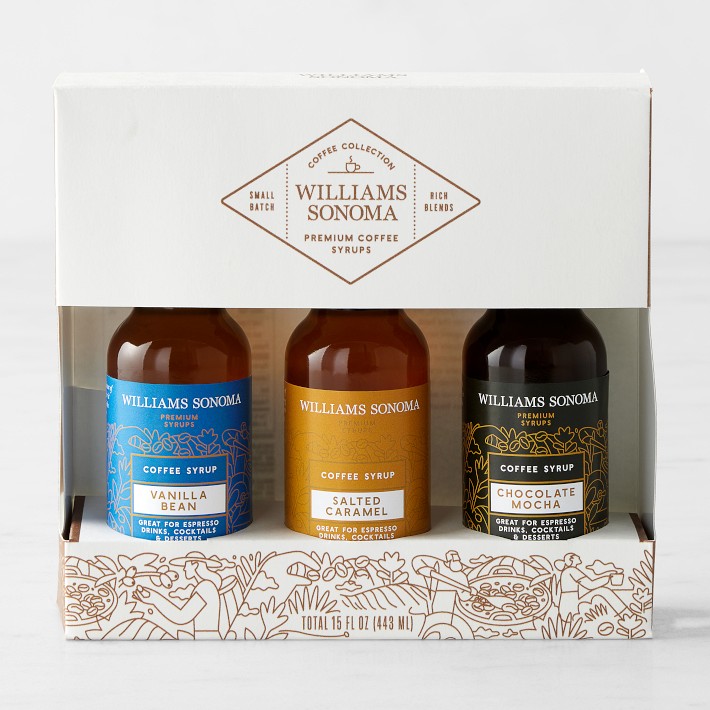 Williams Sonoma Coffee Syrup Gift Set