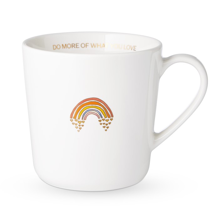 Over It Rainbow Stainless Steel Camp Mug Rainbow Travel Mug Rainbow Gift Travel  Coffee Mug 