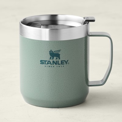Stanley Camp Mug 12 oz Blue Stainless Steel Insulated With Lid Dishwasher  Safe