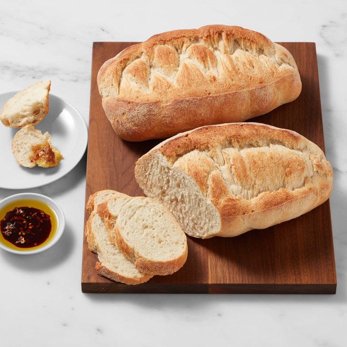 Italian Parbaked Bread Loaves, Set of 2