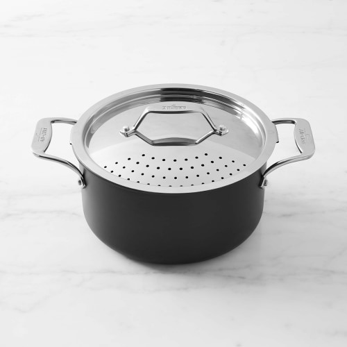 All-Clad Simply Strain Nonstick Multipot With Strainer Lid, 6-Qt.
