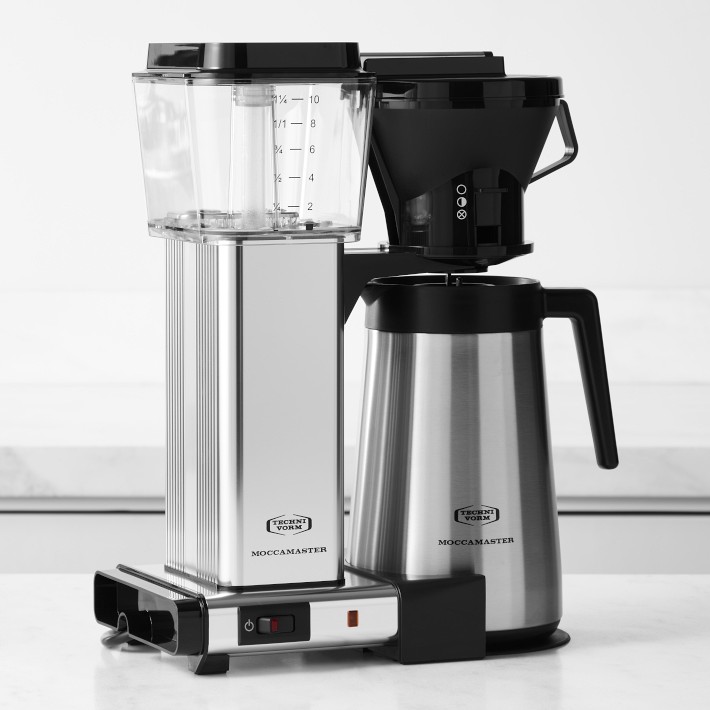Moccamaster by Technivorm 10-Cup Coffee Maker with Glass Carafe