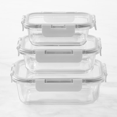 Simply Store® 6-piece Rectangular Glass Storage Set
