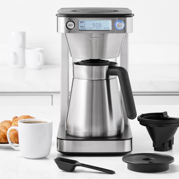 OXO Brew 12-Cup Coffee Maker with Podless Single-Serve Function ...