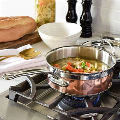 Heritage Steel Sauce Pan 1.5 qt with Cover