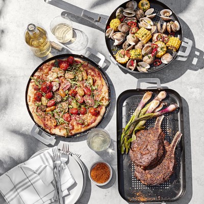 Outdoor Gourmet 16 in Cast-Iron Deep-Dish Skillet