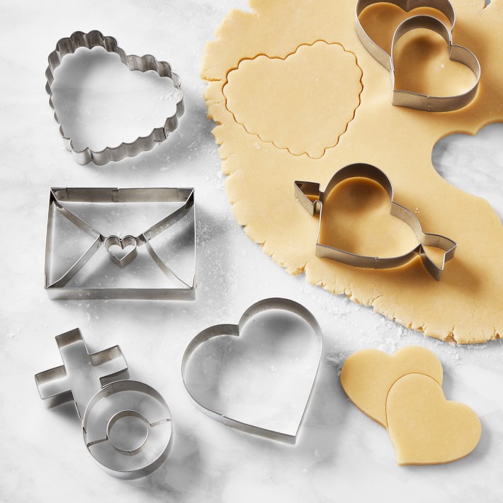 Valentine's Day Cookie Cutter Set, 6Pcs Valentine Stainless Steel Hear —  CHIMIYA