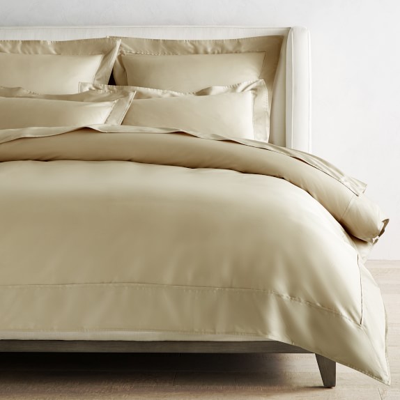 Chambers® 600TC Sateen Luxury Duvet Cover & Shams Williams Sonoma