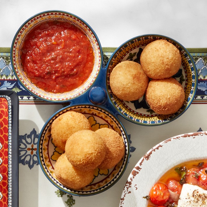 Sicily Three-Section Condiment Dish