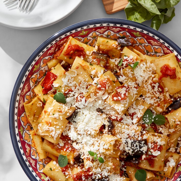 Sicily Red Melamine Serve Bowl