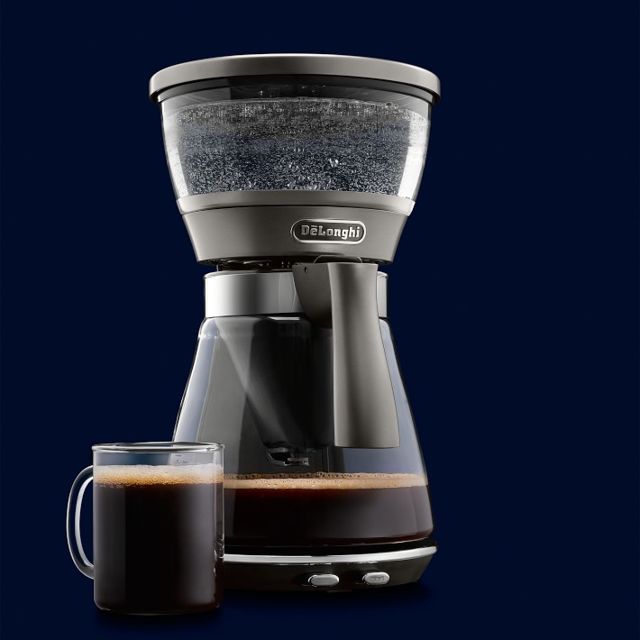  De'Longhi 3-in-1 Specialty Coffee Brewer, IcedCoffee Maker  (Bold Cold Brew), Gourmet Pour Over, Premium Drip, SCA GoldenCup Certified,  Glass Carafe, 8-Cup, ICM17270 : Home & Kitchen