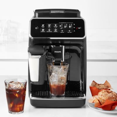 PHILIPS 3200 Series Fully Automatic Espresso Machine w/ LatteGo, Silver,  EP3246/74