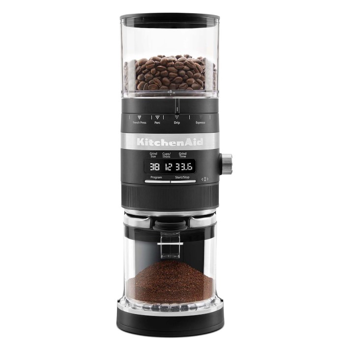 KitchenAid® Burr Coffee Grinder, Matte Black