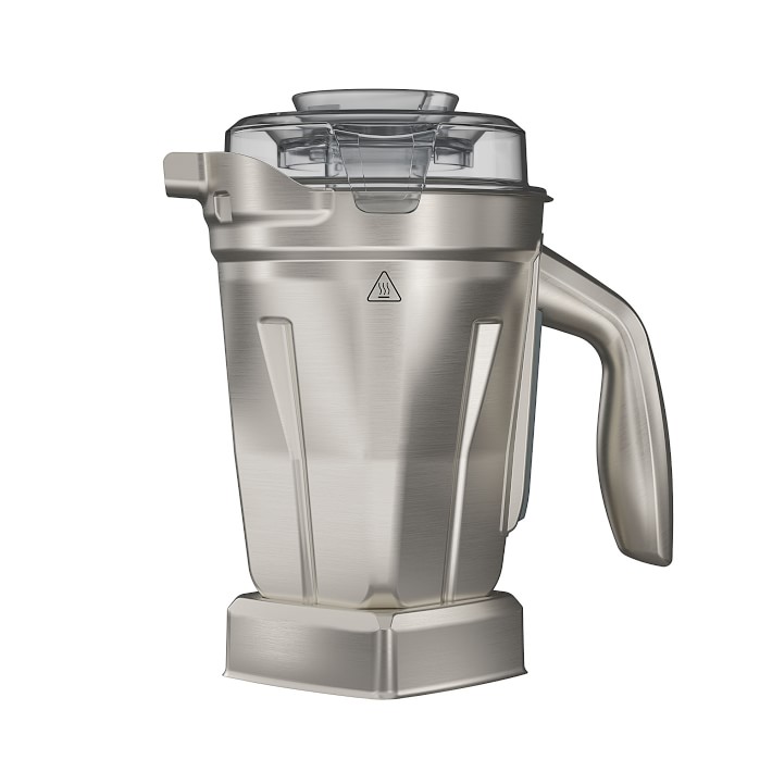 Vitamix 3600 Plus Blender Mixer Stainless w/Steel Container Action Dome