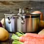 Hestan ProBond Professional Clad Stainless-Steel Covered Saucepan