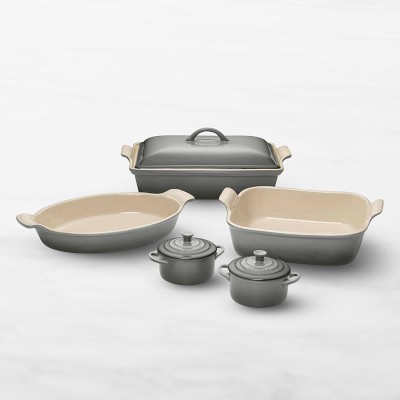 Williams Sonoma Le Creuset French Grey Cookware Collection