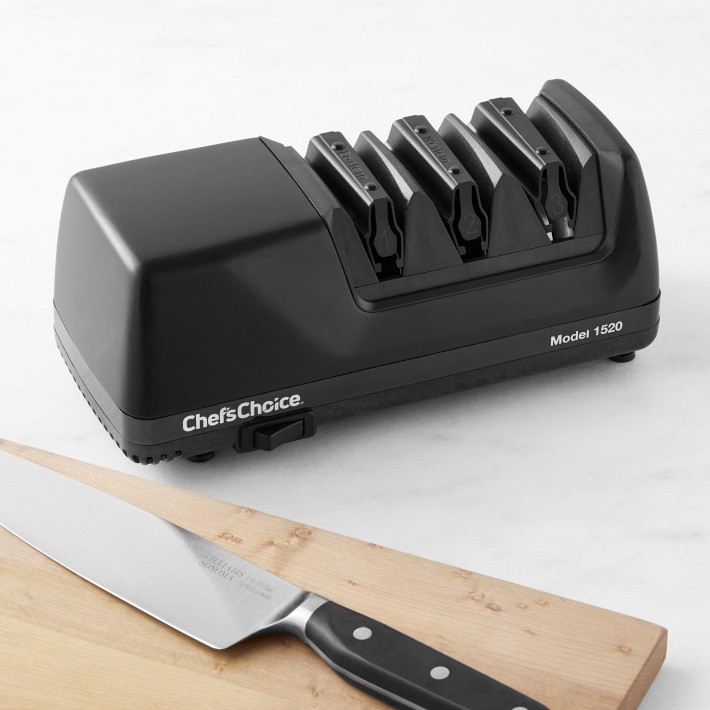 Chef'sChoice 1520 Angle Select Electric Knife Sharpener, Matte Black