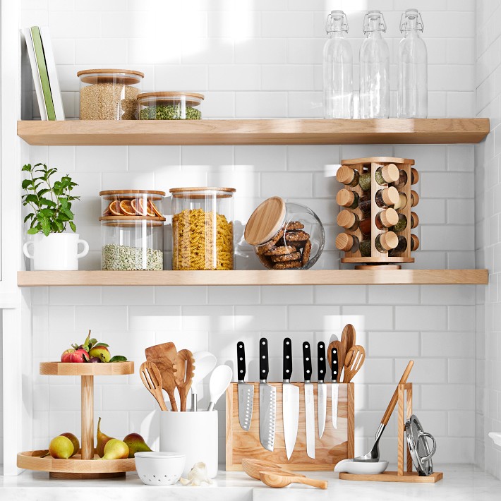 Hold Everything Flatware In-drawer Organizer, Walnut Finish