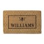 Williams Sonoma Personalized Bee Doormat