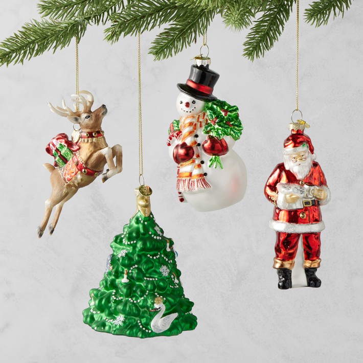 'Twas the Night Before Christmas Ornaments, Set of 4