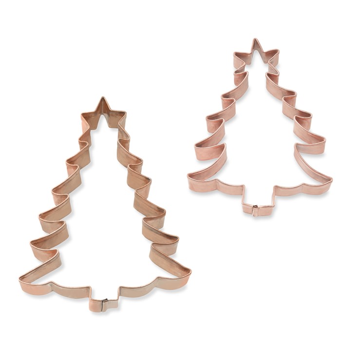 Williams Sonoma Copper Christmas Tree Cookie Cutter