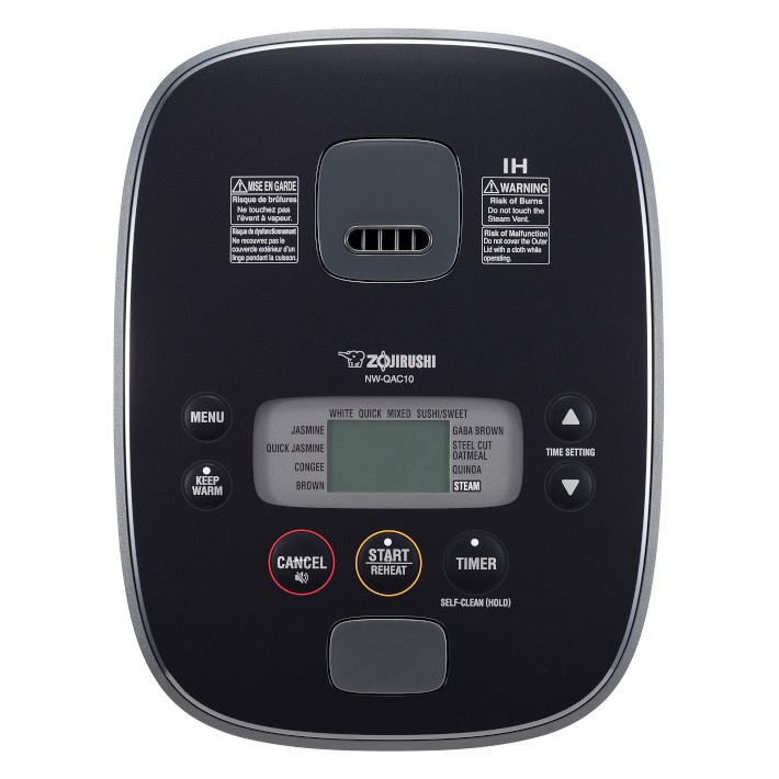 Zojirushi Induction Heating Rice Cooker & Warmer Williams Sonoma