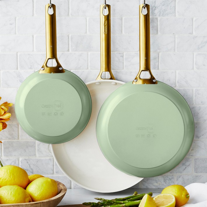 GreenPan™ Reserve Ceramic Nonstick Fry Pans, Set of 3 Williams Sonoma