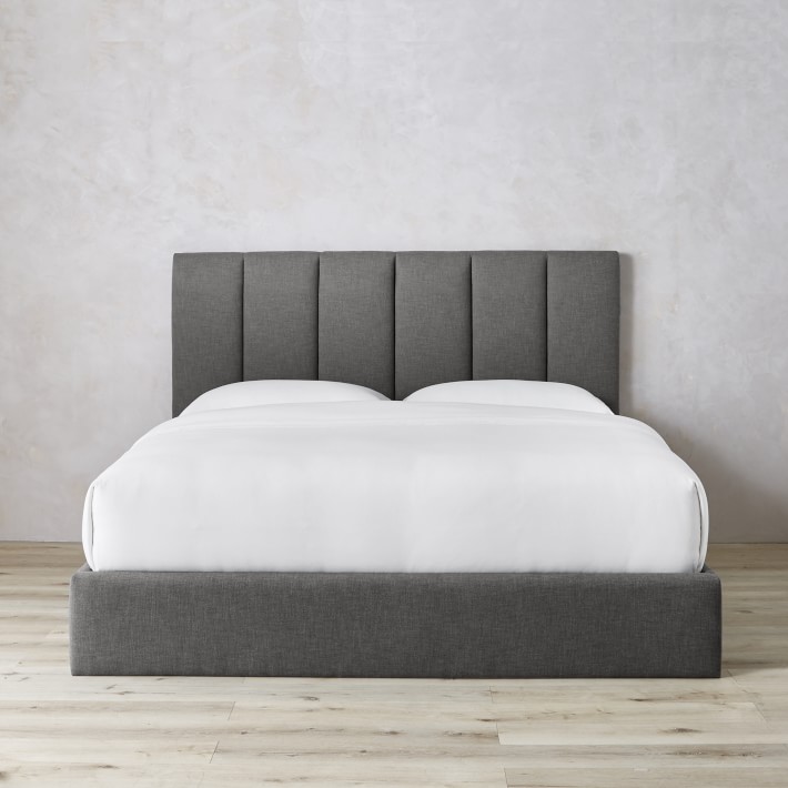 Kennedy Upholstered Bed &amp; Headboard