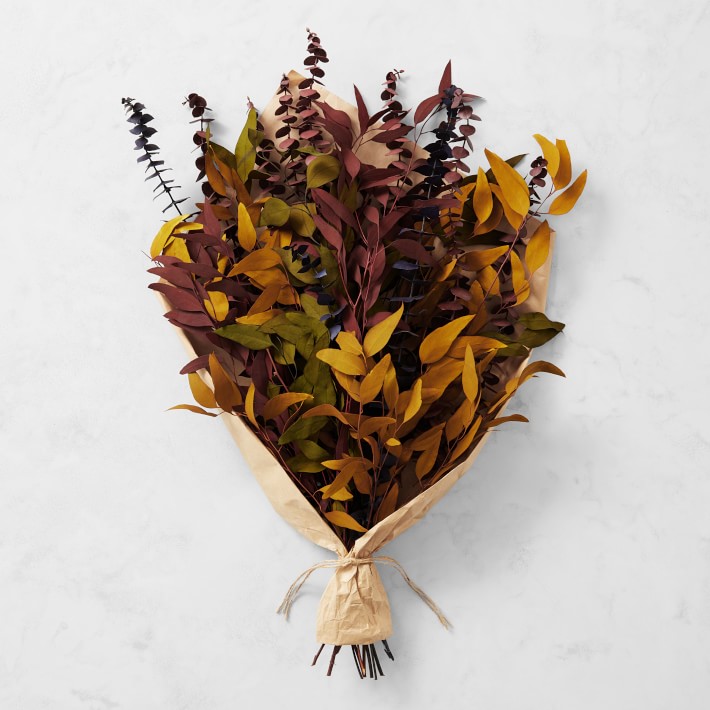 Preserved Falling Leaves Bunch