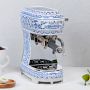 SMEG Dolce &amp; Gabbana Manual Espresso Machine, Blu Mediterraneo