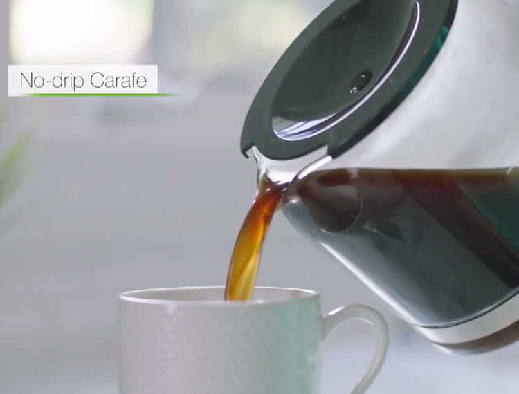 Braun 12Cup White BrewSense Drip Coffee Maker Williams Sonoma