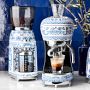 SMEG Dolce &amp; Gabbana Coffee Grinder, Blu Mediterraneo