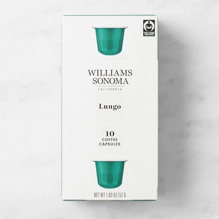Williams Sonoma Coffee Capsules, Lungo