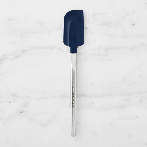 Williams Sonoma Silicone Spatula with Stainless-Steel Handle, Navy