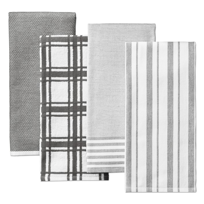 Williams Sonoma Super-Absorbent Multi-Pack Towels, Set of 4