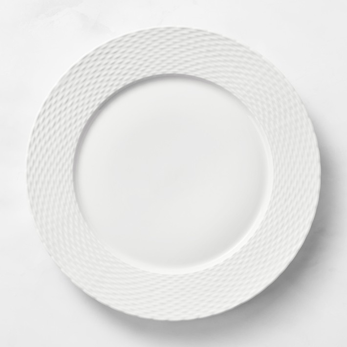 Pillivuyt Basketweave Porcelain Charger Plate