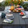 Larnaca Outdoor Slate Grey Metal Dining Table