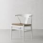 Baldwin Dining Chair, White