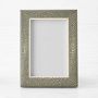 Faux Shagreen Picture Frames