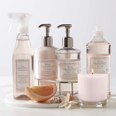 Williams Sonoma Pink Grapefruit Collection, Scented Soaps + Lotions