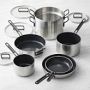 GreenPan&#8482; Stanley Tucci&#8482; Stainless-Steel Ceramic Nonstick 11-Piece Cookware Set