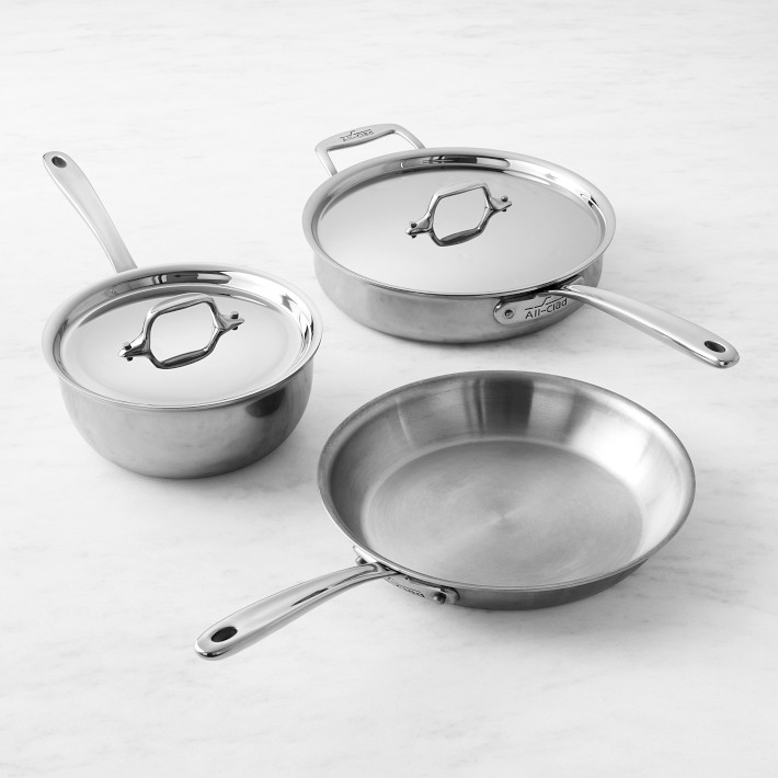 All-Clad G5™ Graphite Core Stainless-Steel 5-Piece Cookware Set