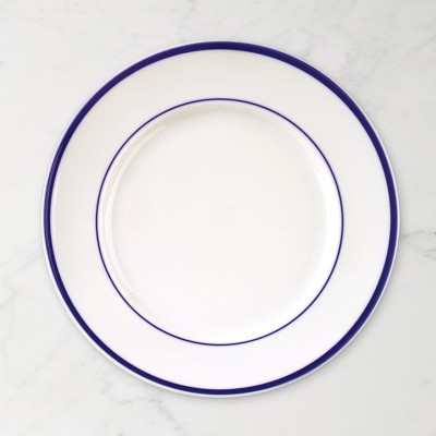Brasserie Blue-Banded Porcelain Dinnerware Set
